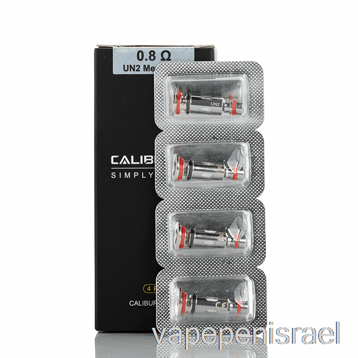 סלילי חלופי Vape ישראל Uwell Caliburn G 0.8ohm Un2 רשת סלילים